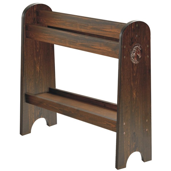 HOTCAN Pine Wood Saddle Rack – Ideal Saddle Stand for