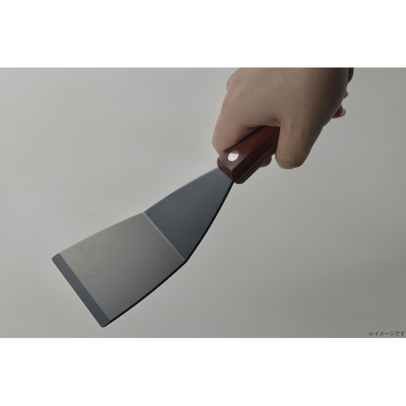 Takagi Takagi Black Cationic Scraper, Curved Blade, 3.0 inches (75