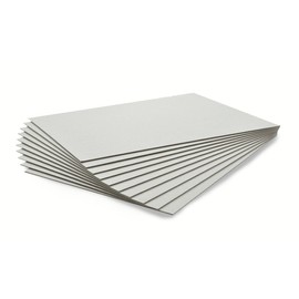 Seiun Shoten Cartenage Gray Mount A4 Size 8.3 x 11.7 inches (210 x 297 mm) Thickness 0.08 inches (2.0 mm), Set of 10