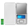 SSGP Bascula Gramera Digital (500g/0.1g),BáScula De Cocina,BáScula ElectróNica,BáScula PrecisióN,Pantalla Lcd,Mini,Acero