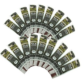 Original Delicious BEST Exotic Pack - 3 Types of Wild Game 1 Oz. Stick – Elk, Buffalo and Venison with Pork Sticks – No Antibiotics or Hormones (Elk Original, Elk Original 18 Sticks)