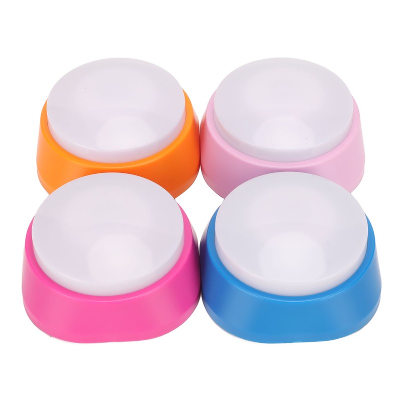 4pcs Voice Recording Button 30 Seconds Recordable Facilitates Communication Pet