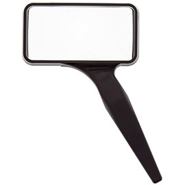 Donegan C-625 Classic Rectangular Hand Reader with Bifocal Inspection Lens, 2-1/8x Magnification, 4.5 Diopers, 9" Focal Length, 2" x 4" Lens Size