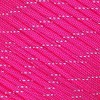 West Coast Paracord Solid Neon 550 Paracord (Reflective Neon Pink,