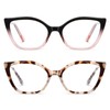 LKEYE Cat Eye Reading Glasses Women Blue Light Cute Computer