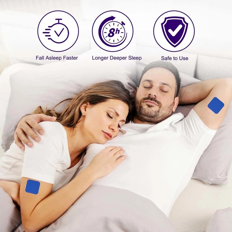 60 PCS Sleep Support Patches for Adults, Extra Strength All-Natural