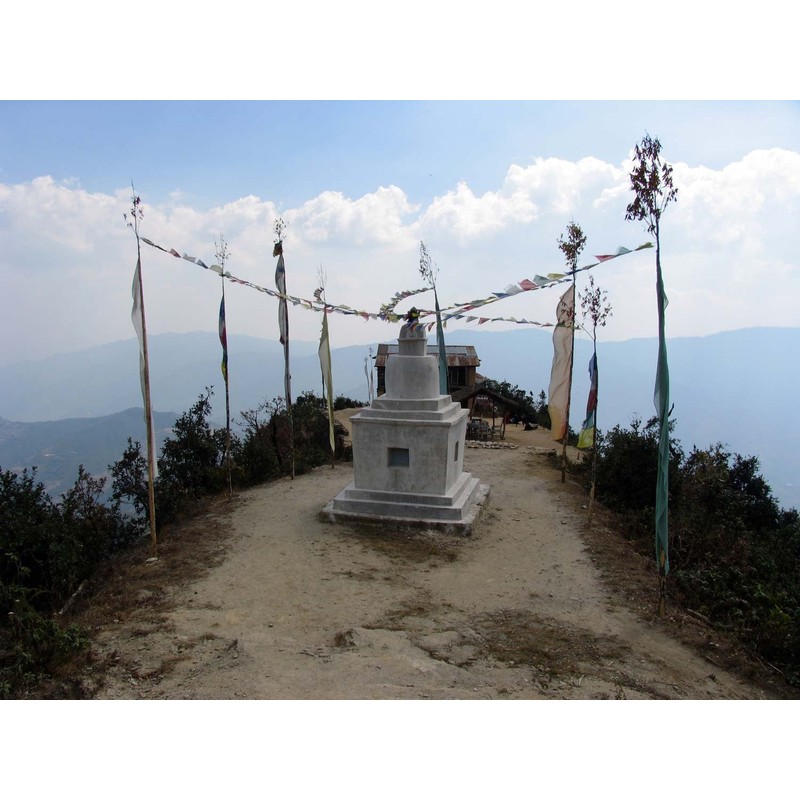 BUDDHAFIGUREN/Billy Held Buddhist Prayer Flags - Prayer Standard 2 m