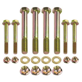 Front Control Arm Bolts Compatible with Jeep Cherokee XJ 1984-2001, Grand Cherokee WJ 1999-2004,Comanche MJ 1986-1992