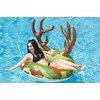 Poolmaster Camo Inflatable Swimming Pool Party Float (48 Inch), Green,
