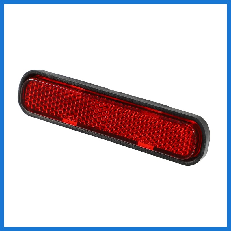 VekAuto Universal Reflector Motorcycle Safety Spoke Reflective w/Screw Red Auto