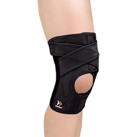 Zamusuto (ZAMST) knee supporters EK-5 tennis Valley 3L size both left black 372 005