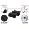 ZOLLNER Set of 10 Guest Towels with Three Draft Stripes,