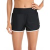 RELLECIGA - Pantalones cortos de natación de cintura alta para