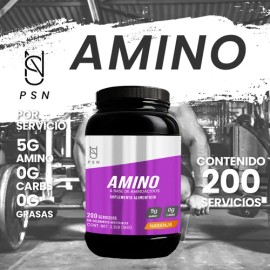 Aminoácidos En Polvo Psn 1kg Varios Sabores 200servs                                                                                                  