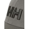 Helly Hansen Unisex HH Brand Cap, 876 Concrete, One Size
