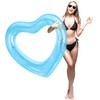 Heart Swimming Pool Float, Adult Pool Floats, Water Fun Beach