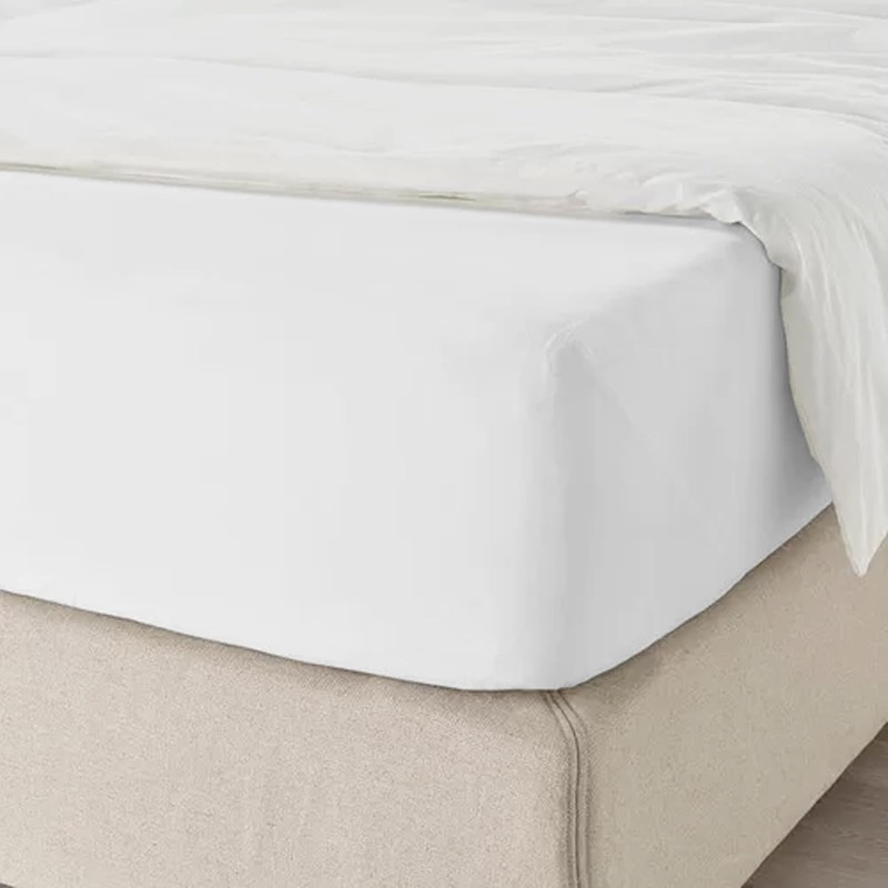 My home store Double Fitted Sheet 25 cm Deep Brushed