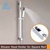 Dreld Shower Head Slider Holder, Adjustable Shower Handset Bracket Bathroom