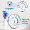 Hygrometer Analogue, Thermometer Hygrometer Indoor Analogue, 2-in-1 Room Thermometer and