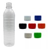 Xena Botella Agua Jugo Pet 500ml Con Tapa Seguridad Colores