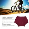 Padded Bike Shorts Breathable Quick Drying Elastic Silicone 3D Padding