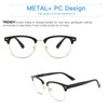 DONGDI Reading Glasses (4 MIX COLOUR, 1.5, Diopters)