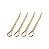 sourcing map Split Cotter Pin - 1.5mm x 16mm (1/16