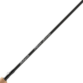 Shakespeare Micro 5'6" Spinning Rod, 2-Piece Fishing Rod, Graphite Composite Blank, Light Rod Power, Comfortable Full Cork Handle