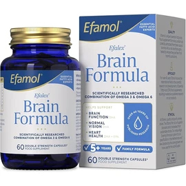 Efamol Efalex Brain Formula Capsules - 60 Fish Oil Capsules | Fish Oil Omega 3 Brain Supplement & Omega 6 Evening Primrose Oil Capsules | DHA Supports Normal Brain Function | Suitable from 5+
