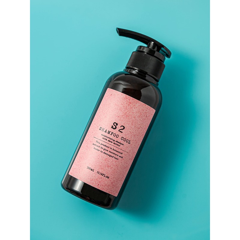 S-2 Shampoo High Moisturizing Amino Acid Shampoo with Shea Butter,
