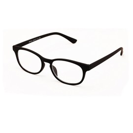 V.W.E. Fun Neon Color Spherical Frame Readers Reading Glasses - Matte Translucent Rubberized Finish