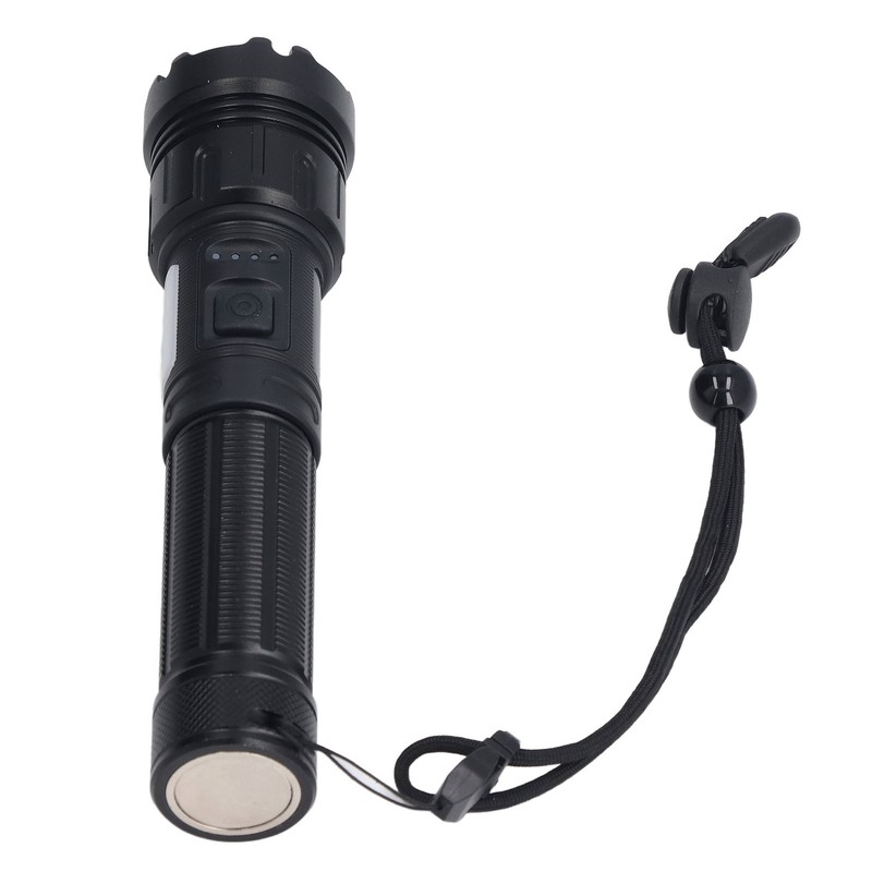 LED Camping Flashlight 5000LM Super Bright Magnetic Telescopic Zoom Waterproof