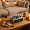 Rechargeable Portable CD Player with Bluetooth & Speaker for Home