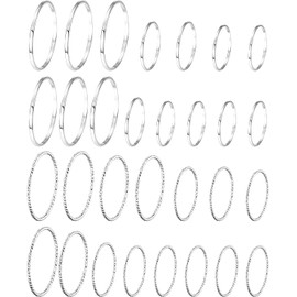 KALVICA c 30 pcs rings set, Copper