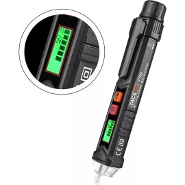 Tacklife Vt02 Medidor Voltaje Ac Sin Contacto Zumbador Falla