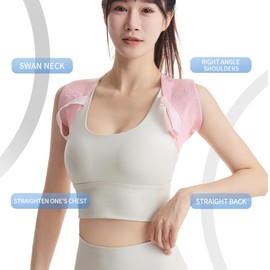 iStabo Back Brace Posture Corrector for Women - Kyphosis Relief, Spine Support Brace, Upper Back & Shoulder Alignment, Comfortable & Breathable, Easy to Use