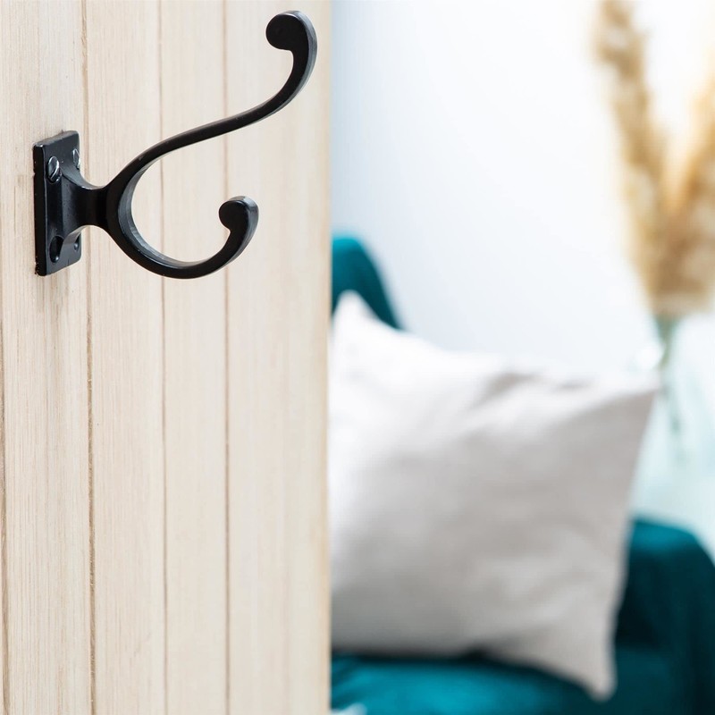 Hammer and Tongs - Square Back Hat & Coat Hook