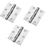 Polished Chrome Ball Bearing Hinges, Heavy Duty Steel Door Hinges