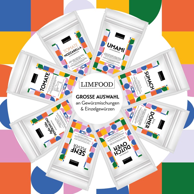 Limfood Potash Bag for Baking Potassium Carbonate E501 50 g