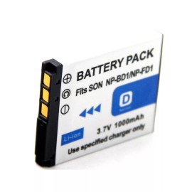 Unbranded A Battery For BD1 NP-FD1 Sony Cyber-Shot DSC-G3 DSC-TX1 DSC-T700 DSC-T900 Camera