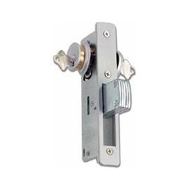 Sentinel 8001 Series Aluminum Storefront Door Deadbolt, 1-1/8" Backset, Non Handed