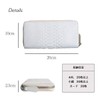 Dom Teporna Long Wallet, Snakeskin Zipper, Genuine Leather, Python, Leather,
