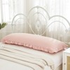 Pink Body Pillow Cover 20x54inches Long Pillowcase Ruffled Pillowcases Shabby