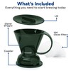 Clever Coffee Dripper and Filters, Large 18 oz| Barista's Choice|