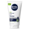 NIVEA Men Limpiador facial sensible, limpia sin secar la piel