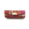 Paisley Print Lipstick Case w/Mirror (Pink)