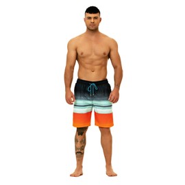KAILUA SURF Big and Tall Mens Swim Trunks, 9" Mens Designer Quick Dry Bathing Suit Boardshorts for Men