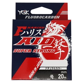 X-Braid Harris F-AID One Strike Harris Super Strong Fluorocarbon 65.6 ft (20 m), No. 7, 26 lb, Natural