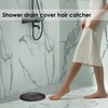 Huntonry Hair Catcher Shower Drain, Shower Drain Cover Strainer, Bathtub