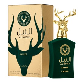 Lattafa Al Noble Safeer Eau de Parfum Spray for Unisex, 3.4 Ounce